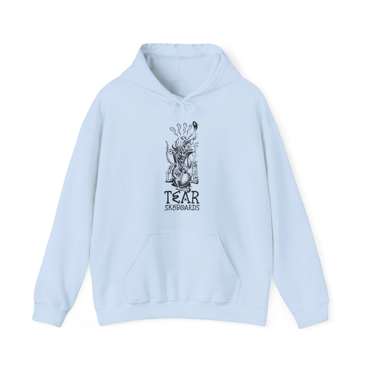 Tear Showbands Hoodie — Gothic Band Art Pullover