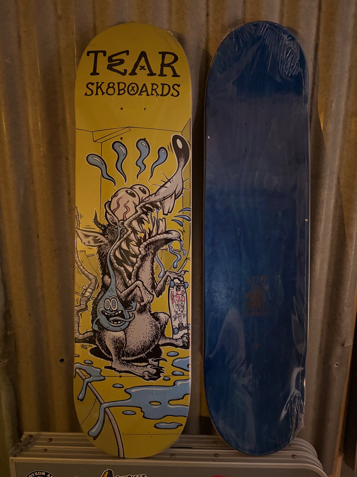 B: ShedRat Skateboard Deck